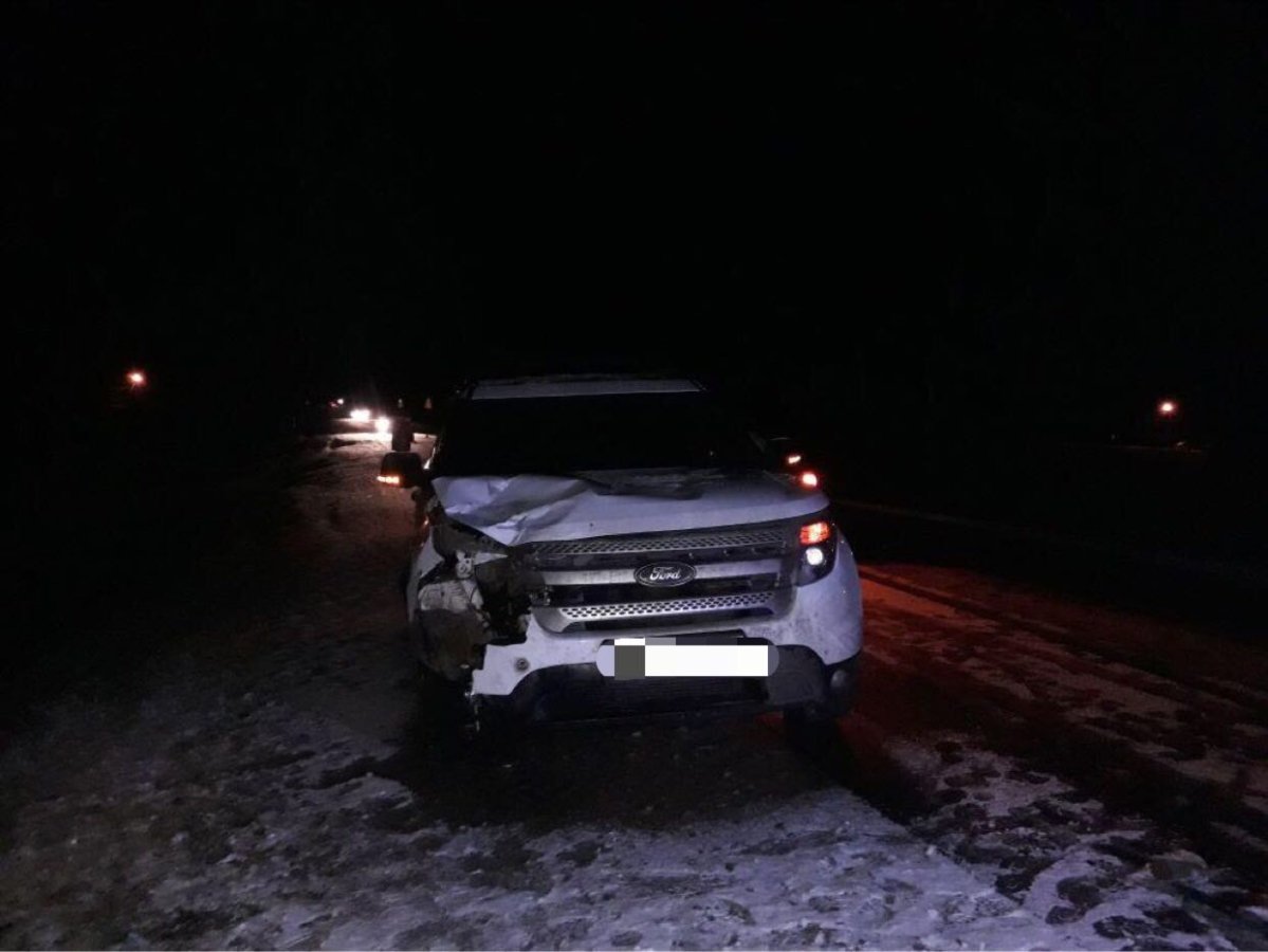 В Башкирии Ford насмерть сбил пешехода