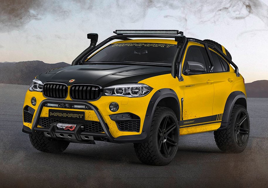 BMW X6 M тюнинговали для тяжелого бездорожья (1)