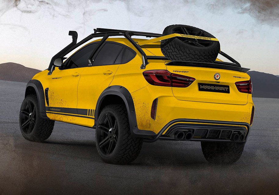 BMW X6 M тюнинговали для тяжелого бездорожья (2)