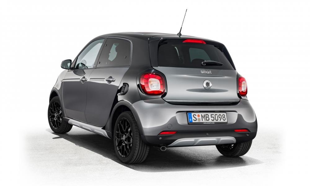 smart forfour crosstown вид сзади