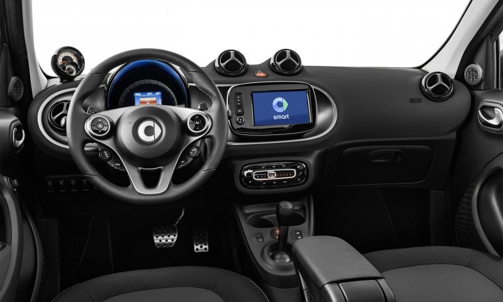 smart forfour crosstown салон