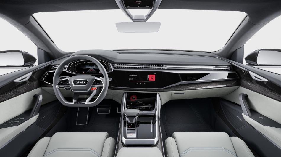 Audi Q8 панель