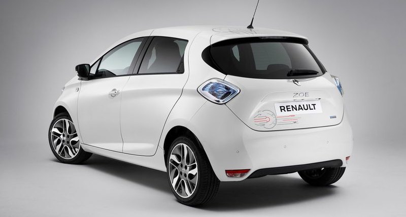 Renault Zoe Star Wars вид сзади