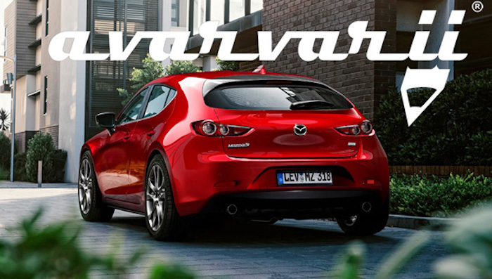 Рендер Mazda 3 от ателье Avarvarii Cars