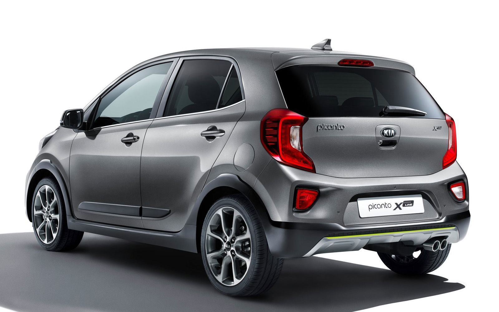 Новый Kia Picanto X-Line появится в России в 2018 году Kia Picanto X-Line вид сзади