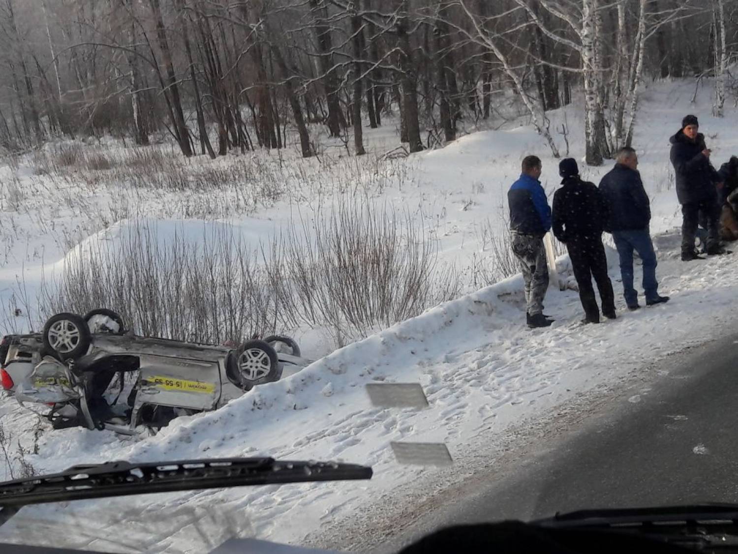 Три человека пострадали в ДТП с автобусом в Бугульминском районе Три человека пострадали в ДТП с автобусом в Бугульминском районе (2)