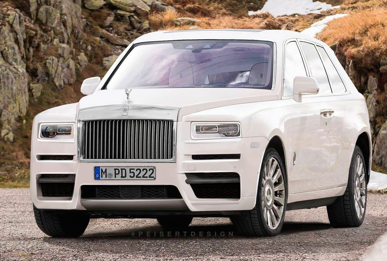 Рендер Rolls-Royce Cullinan 1