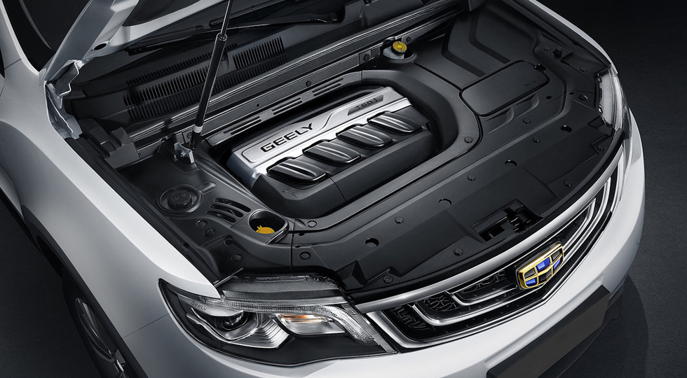 Новый Geely Atlas