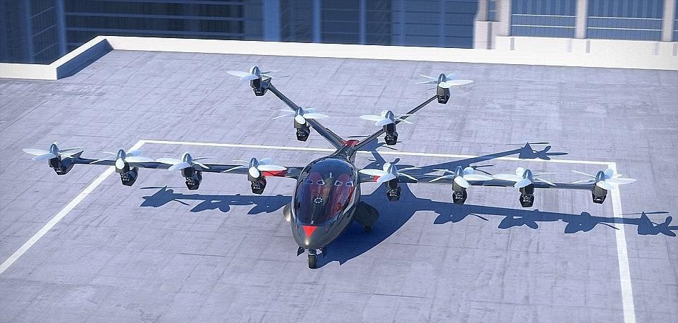 Пассажирский квадракоптер Joby Aviation