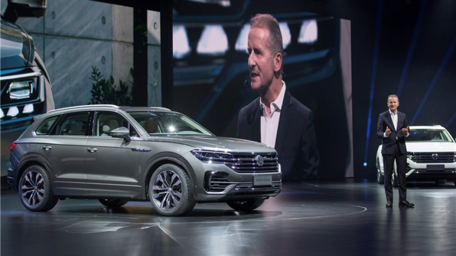 Volkswagen Touareg в Пекине