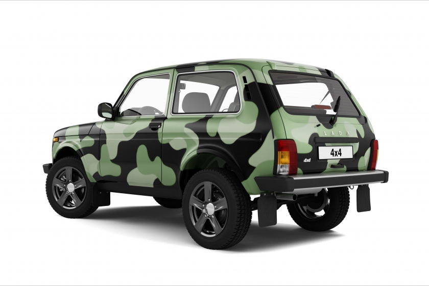LADA 4х4 цвет камуфляжа