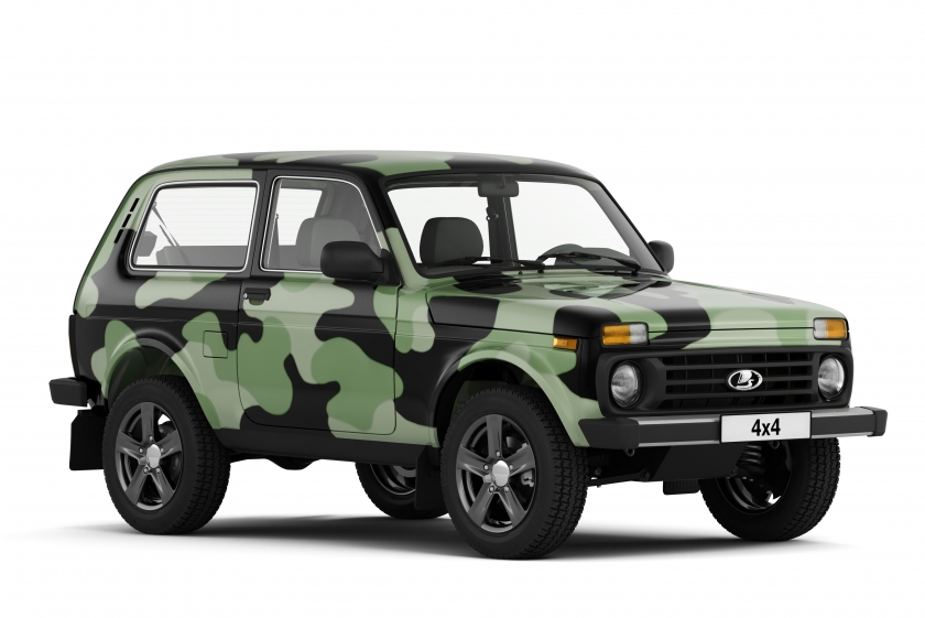 LADA 4х4 новый цвет