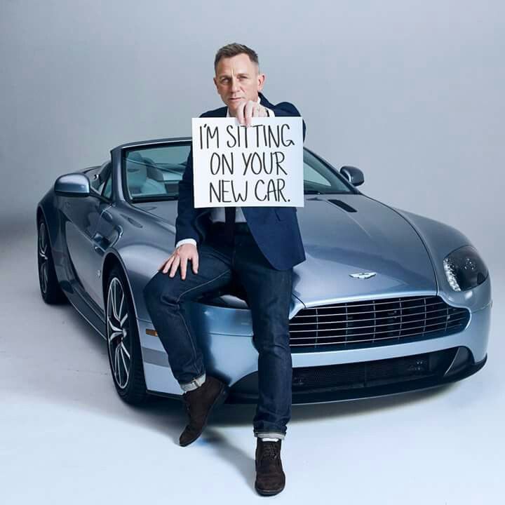 Дэниел Крэйг и Aston Martin 1