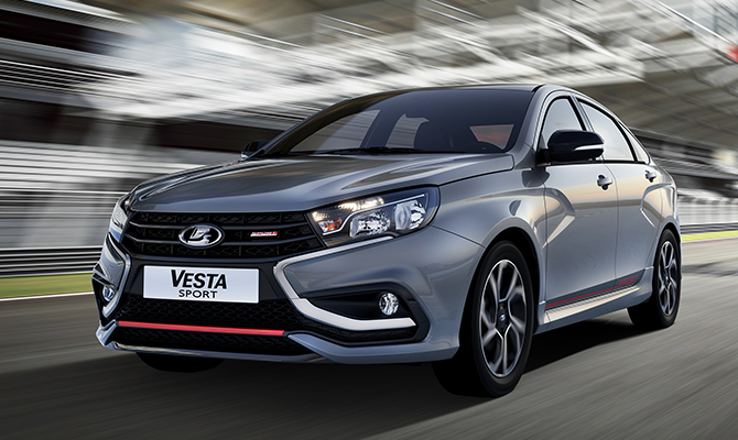 «АвтоВАЗ» показал давно ожидаемую спортивную версию Lada Vesta Lada Vesta Sport 1