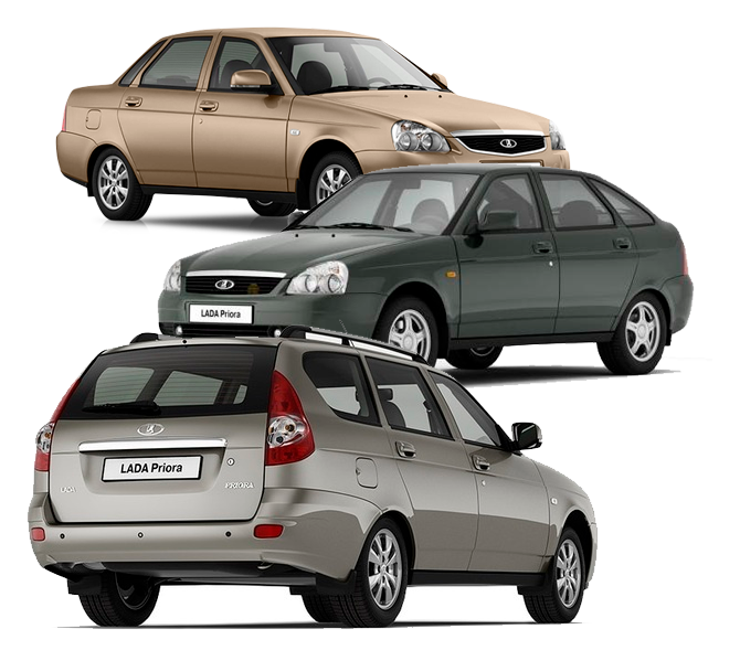 Седан, хетчбэк и универсал Lada Priora