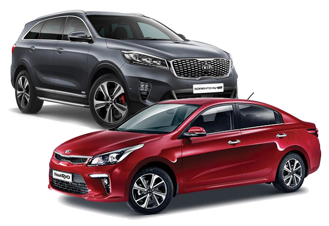 KIA Sorento Prime и Rio