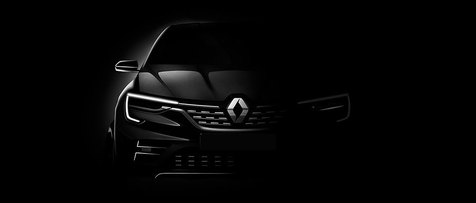 Renault Arcana тизер экстерьера