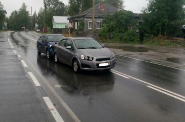 Женщина пострадала в ДТП в Карелии Женщина пострадала в ДТП в Карелии