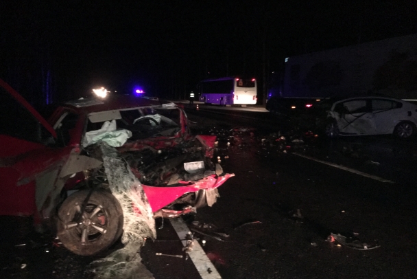 Два человека погибли в ДТП в Тосненском районе Два человека погибли в ДТП в Тосненском районе (2)