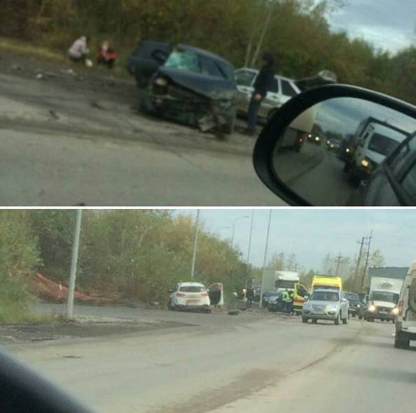 В Перми водитель насмерть сбил пенсионерку и устроил массовое ДТП В Перми водитель насмерть сбил пенсионерку и устроил массовое ДТП (2)