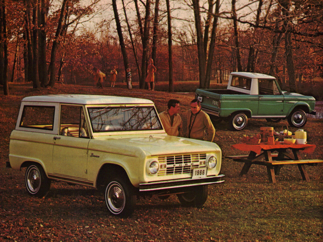 Ford собрался возродить знаменитый внедорожник Bronco бронко стар 1