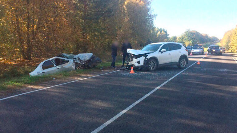 2-летняя девочка погибла в ДТП в Брянской области 2-летняя девочка погибла в ДТП в Брянской области
