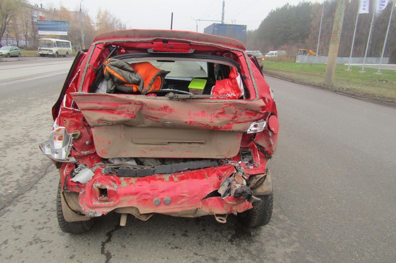 Трое детей пострадали в ДТП в Ижевске
