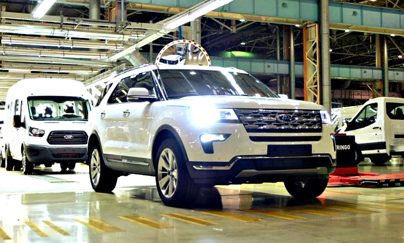 В России выпущен 20-тысячный Ford Explorer эксплорер 2