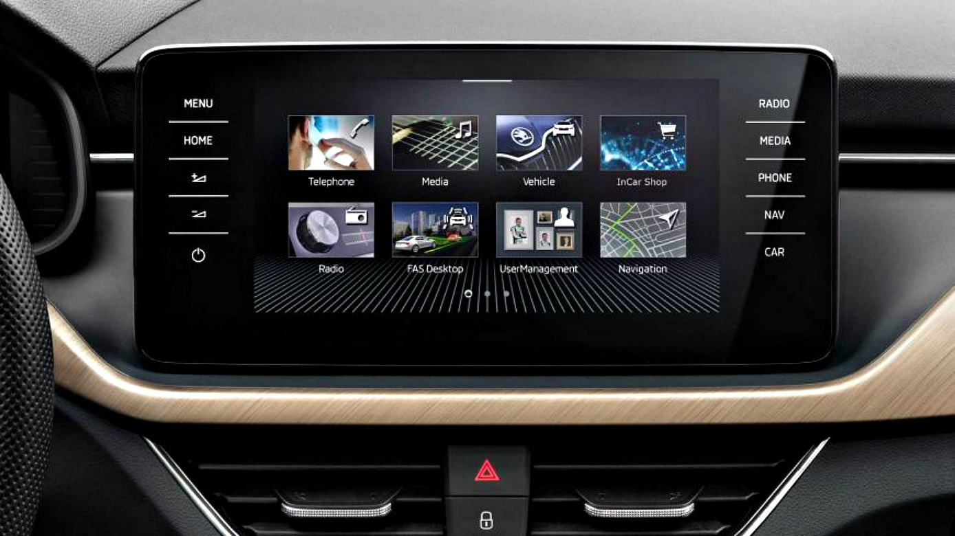 Skoda рассекретила свою новую модель Scala скала 2