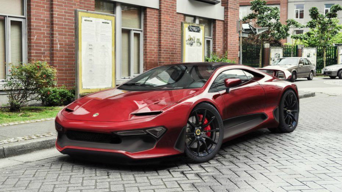 Lotus готовит полноприводный гиперкар с электродвигателем лотос электро