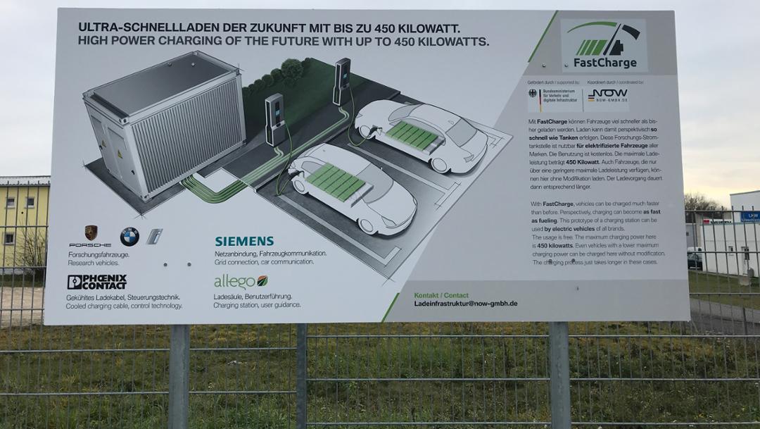 FastCharge Pumps Over 400 kW Of Juice Into Prototype Porsche