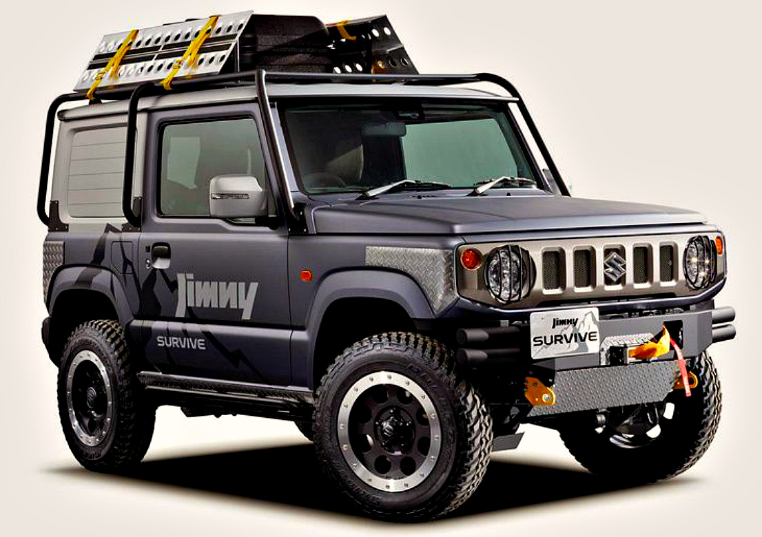 Появились новые модификации внедорожника Suzuki Jimny джимни 1