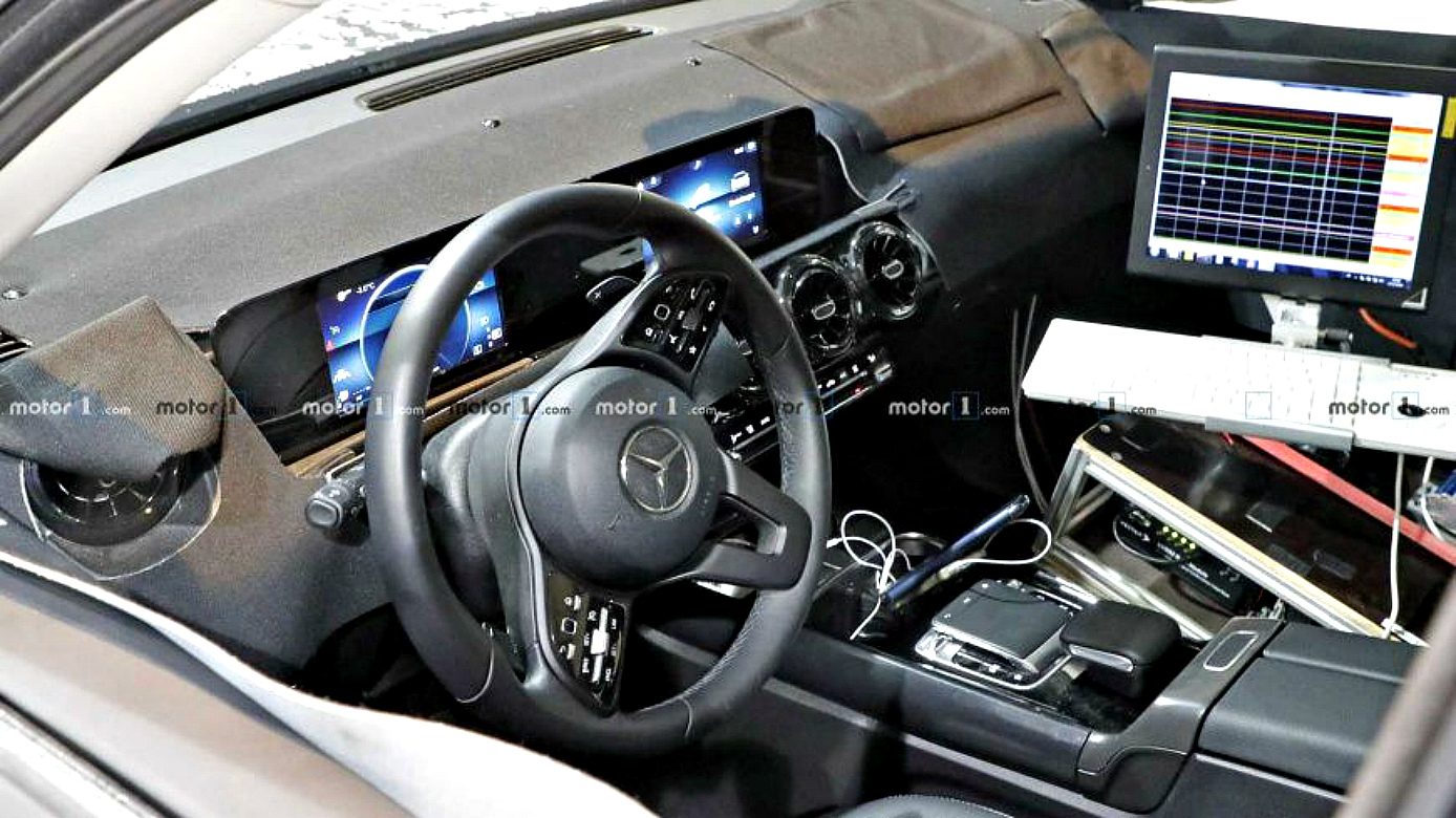 Начаты испытания нового кроссовера Mercedes-Benz GLB мерс кросс 2