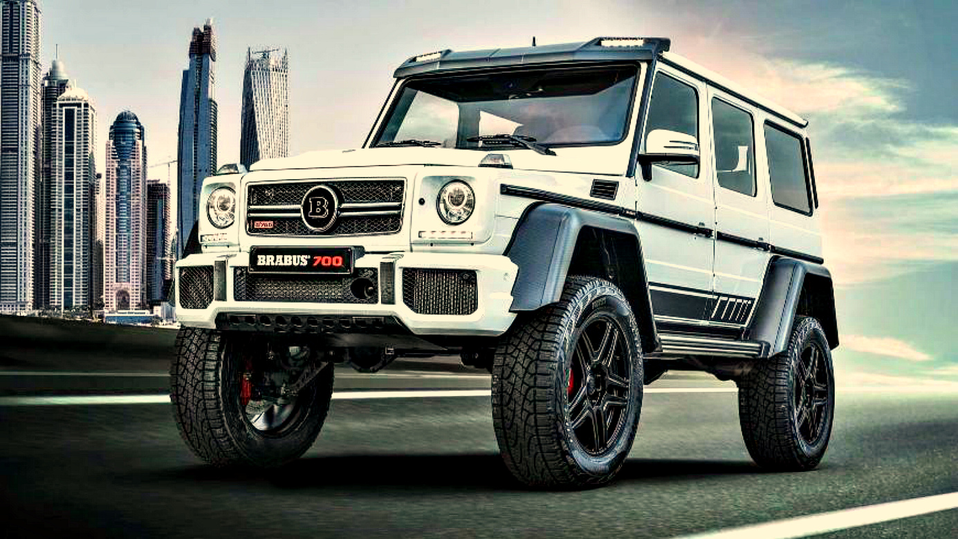 Mercedes от Brabus: 700 «лошадей» и 2 фута под килем брабус 1
