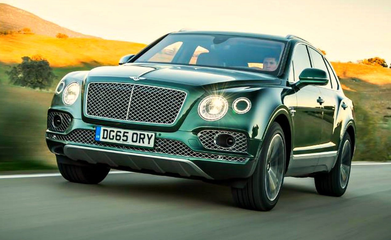 Подготовлена новая версия кроссовера Bentley Bentayga бентли 1