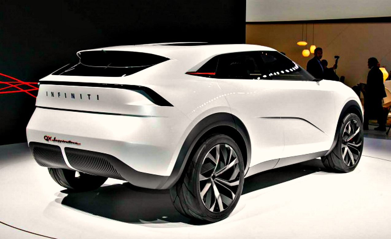 В Детройте представлен электрический концепт-кар Infiniti QX Inspiration инфинити 2