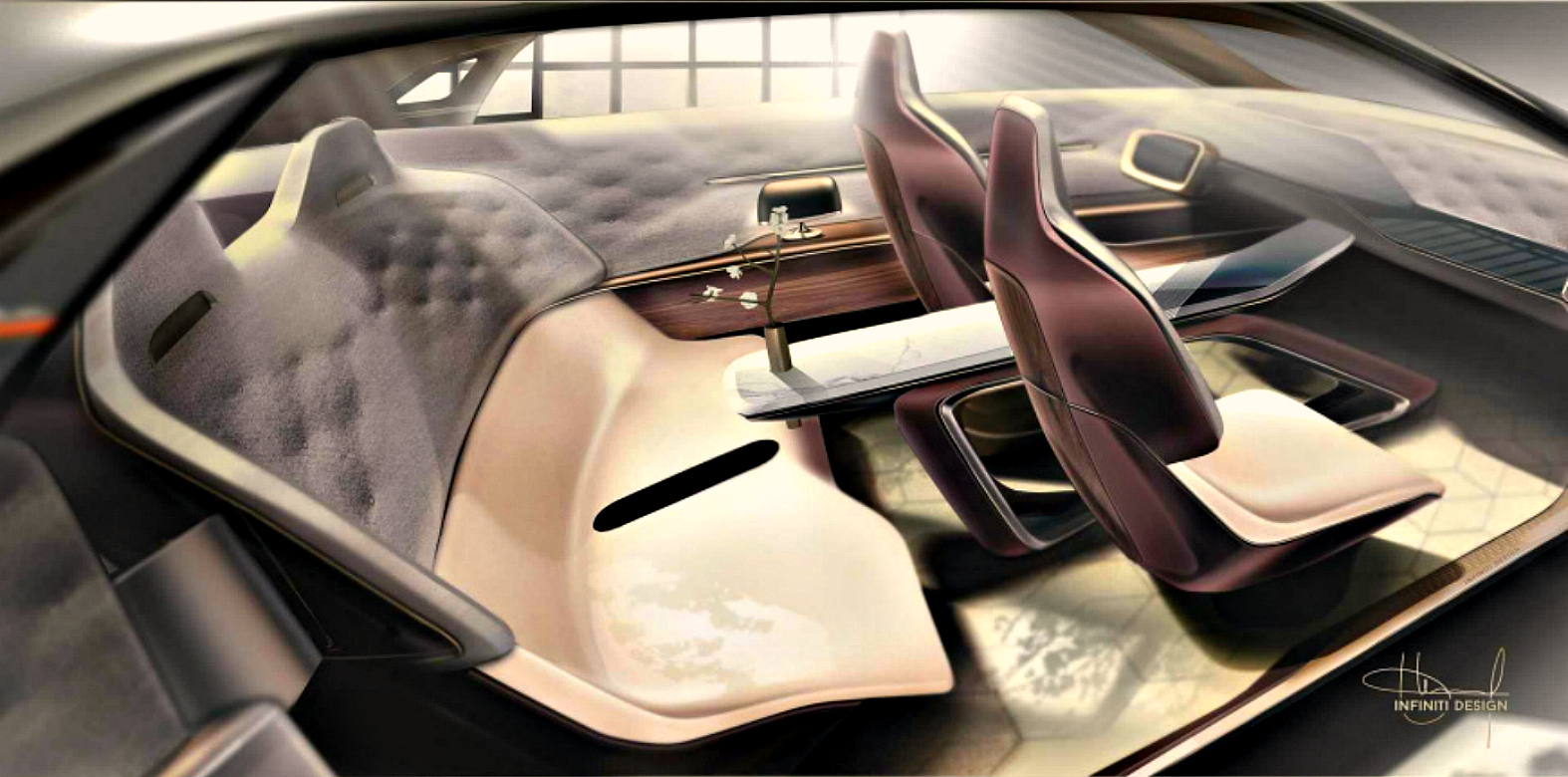 В Детройте представлен электрический концепт-кар Infiniti QX Inspiration инфинити 3
