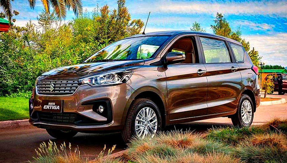 В Suzuki превратили компактвэн Ertiga в кроссовер сузуки эртига 1