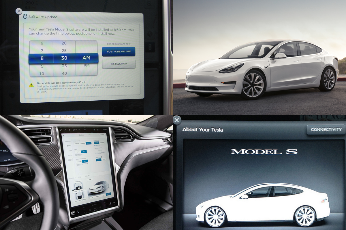 tesla обновление ПО
