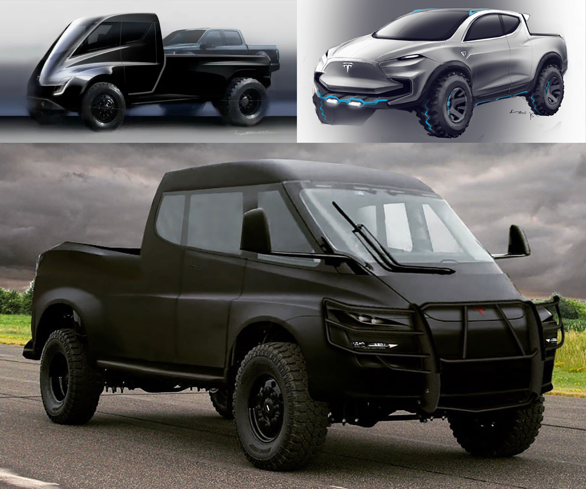 Tesla может представить электропикап уже летом tesla truck