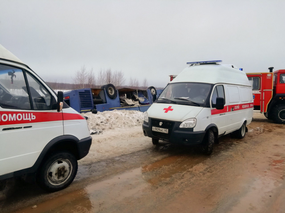 Под Калугой разбился автобус с детьми, ехавшими на музыкальный конкурс - 7 погибших ДТП с детьми под Калугой 1
