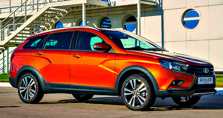 «Внедорожные» версии составляют четверть продаваемых Lada Vesta лада кросс