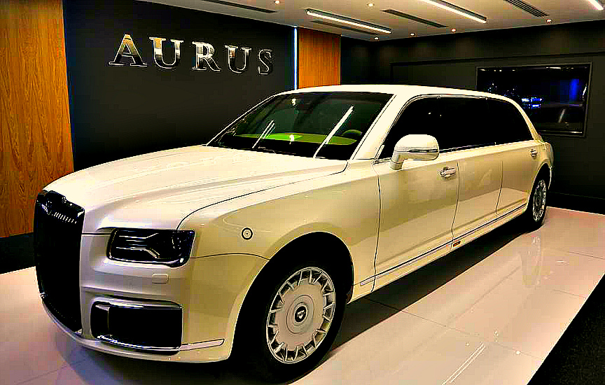 Презентация Aurus Senat Limousine прошла в Абу-Даби Р аурус