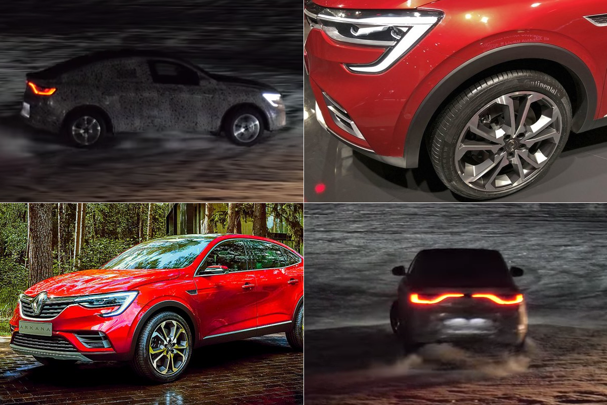Renault Arkana на льду