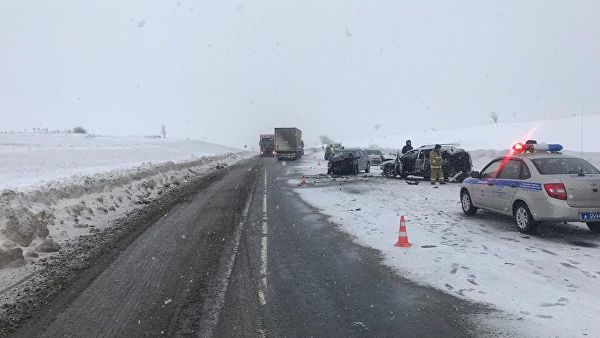 В ДТП под Самарой погибли три человека В ДТП под Самарой погибли три человека