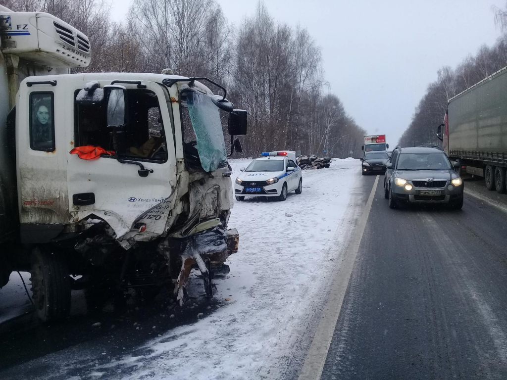 Два человека погибли в лобовом ДТП в Лысковском районе Два человека погибли в лобовом ДТП в Лысковском районе (3)