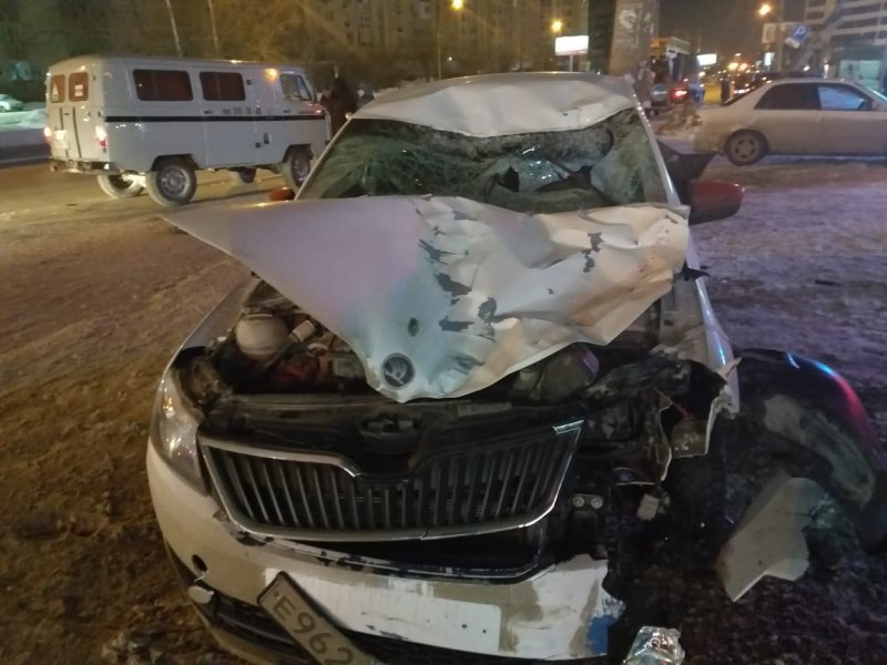В Новосибирске иномарка насмерть сбила пешехода