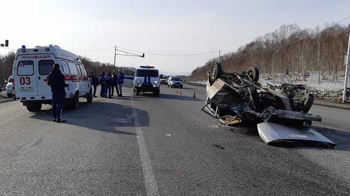 Водитель «Нивы» погиб в ДТП на Камчатке (3)