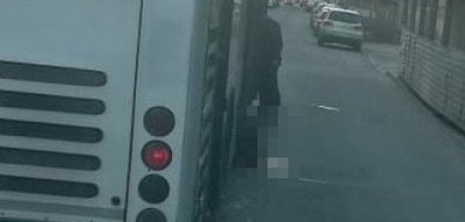 В Петербурге автобус задавил пешехода