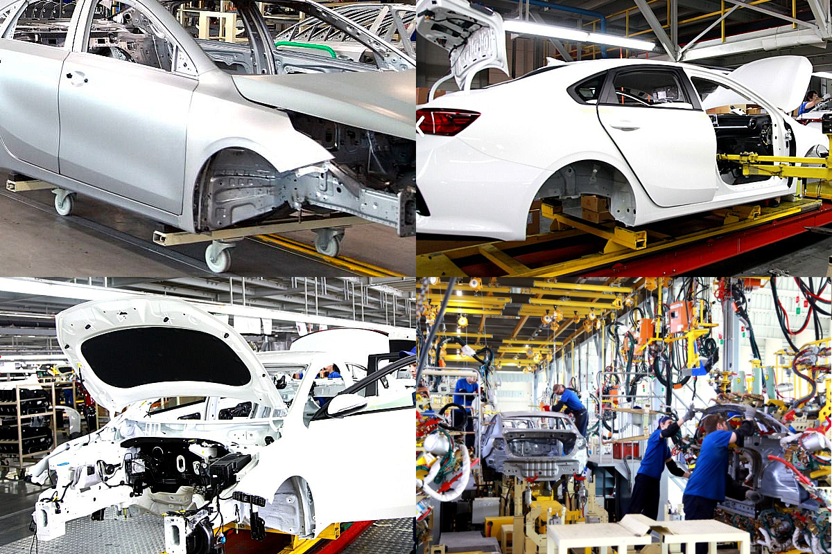Kia Cerato на заводе %22Автотор%22 в Калининграде